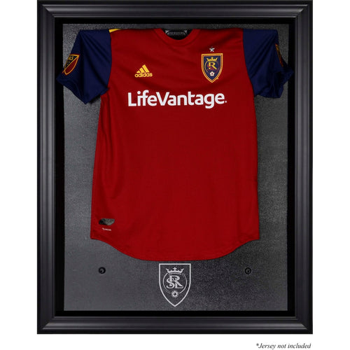 Real Salt Lake Black Framed Team Logo Jersey Display Case
