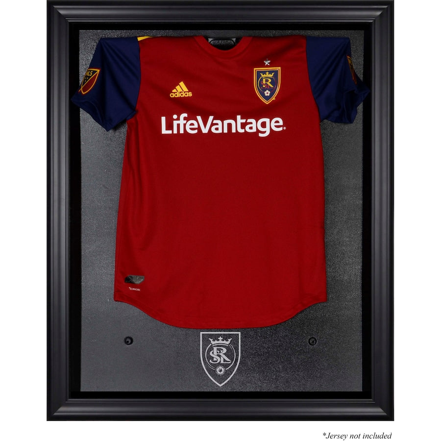 Real Salt Lake Black Framed Team Logo Jersey Display Case