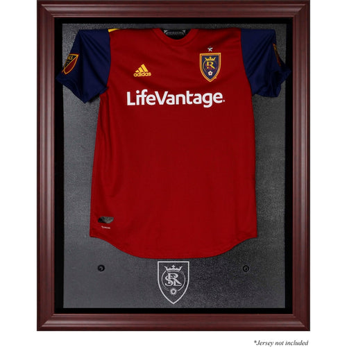 Real Salt Lake Framed Mahogany Team Logo Jersey Display Case