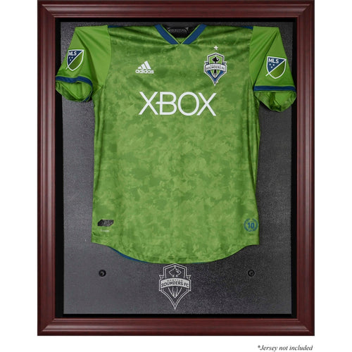 Seattle Sounders Framed Mahogany Team Logo Jersey Display Case