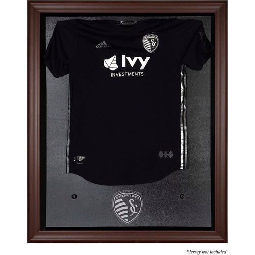 Sporting Kansas City Framed Brown Team Logo Jersey Display Case