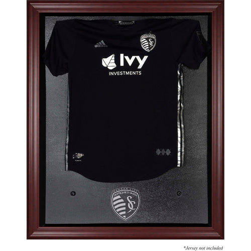 Sporting Kansas City Framed Mahogany Team Logo Jersey Display Case
