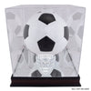 D.C United Mahogany Team Logo Soccer Ball Display Case