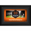 Houston Dynamo Framed 10'' x 18'' Team Logo Panoramic Photograph