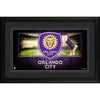 Orlando City SC Framed 10'' x 18'' Team Logo Panoramic Photograph