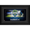 Seattle Sounders Framed 10'' x 18'' Team Logo Panoramic Photograph