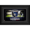 San Jose Earthquakes Framed 10'' x 18'' Team Logo Panoramic Photograph