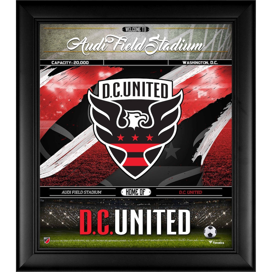 D.C United Framed 15'' x 17'' Welcome Home Collage