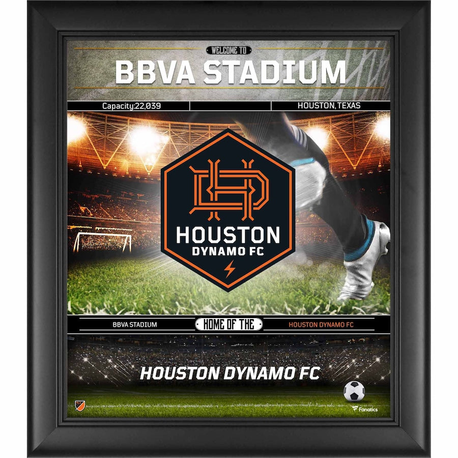 Houston Dynamo Framed 15'' x 17'' Welcome Home Collage
