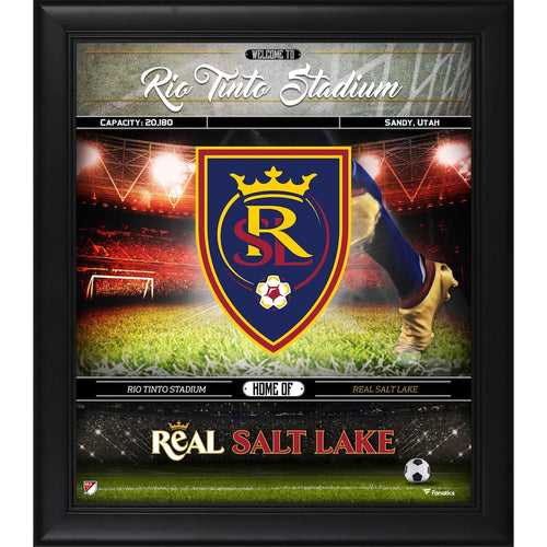 Real Salt Lake Framed 15'' x 17'' Welcome Home Collage