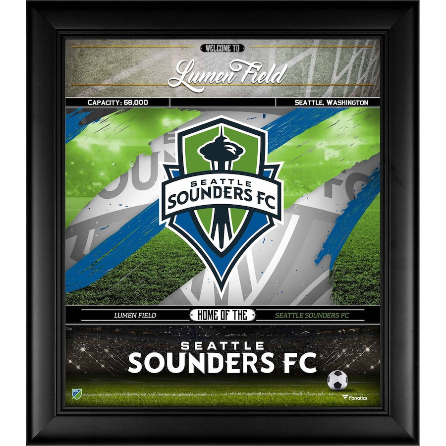 Seattle Sounders Framed 15'' x 17'' Welcome Home Collage