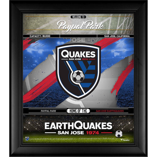 San Jose Earthquakes Framed 15'' x 17'' Welcome Home Collage