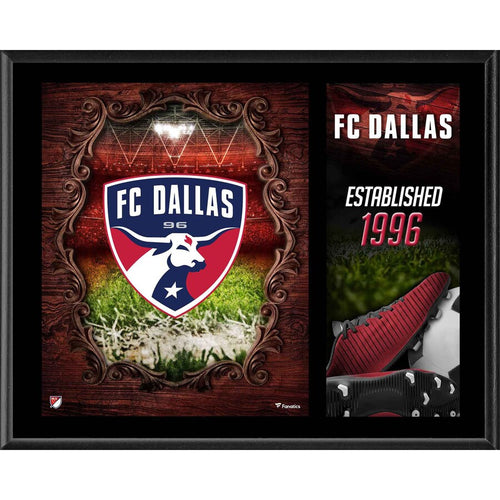 FC Dallas 12'' x 15'' Team Logo Sublimated Plaque