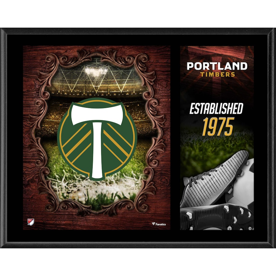 Portland Timbers 12'' x 15'' Team Logo Sublimated Plaque