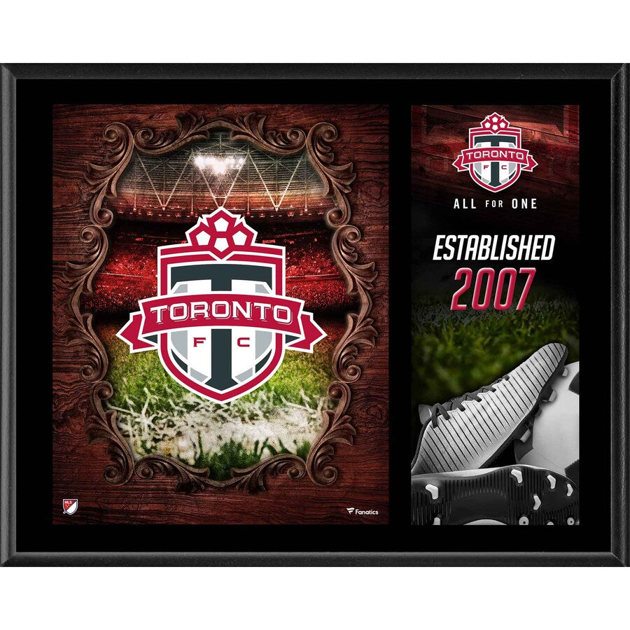 Toronto FC 12'' x 15'' Team Logo Sublimated Plaque