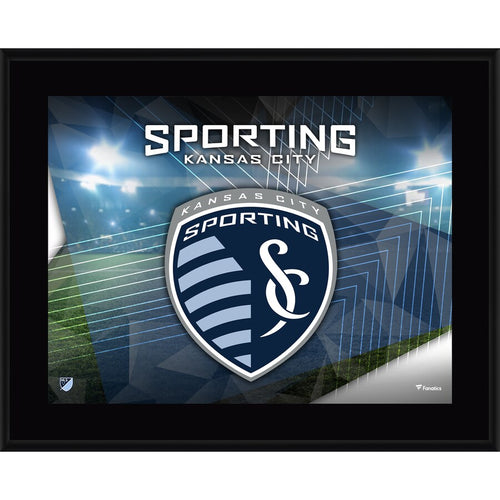 Sporting Kansas City 10.5'' x 13'' Sublimated Horizontal Team Logo Plaque