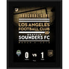 LAFC 10.5'' x 13'' Inaugural Game Sublimated Plaque