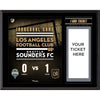 LAFC 12'' x 15'' Inaugural Game ''I Was There'' Sublimated Ticket Plaque
