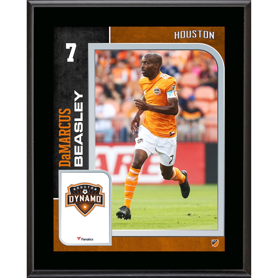 Damarcus Beasley Houston Dynamo 10.5'' x 13'' Sublimated Player Plaque