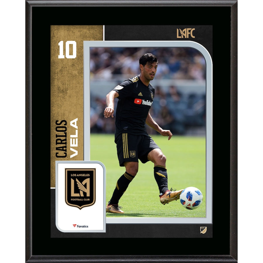 Carlos Vela LAFC 10.5'' x 13'' Sublimated Player Plaque