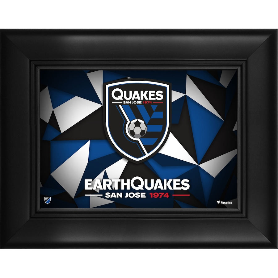 San Jose Earthquakes Framed 5'' x 7'' Team Logo Collage