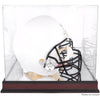 UConn Huskies Mahogany Helmet Display Case with Mirrored Back