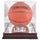 LSU Tigers Mahogany Basketball Logo Display Case with Mirror Back