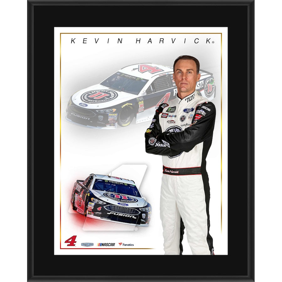Kevin Harvick 10.5'' x 13'' 2018 Jimmy John's Sublimated Plaque