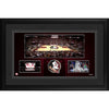 Florida State Seminoles Framed 10'' x 18'' Donald L. Tucker Civic Center Panoramic Collage