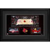 Louisville Cardinals Framed 10'' x 18'' KFC Yum! Center Panoramic Collage