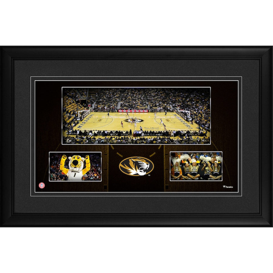 Missouri Tigers Framed 10'' x 18'' Mizzou Arena Panoramic Collage