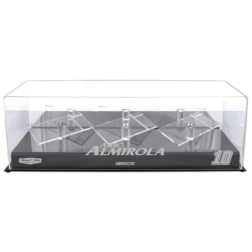 Aric Almirola #10 Stewart-Haas Racing 3 Car 1/24 Die Cast Display Case