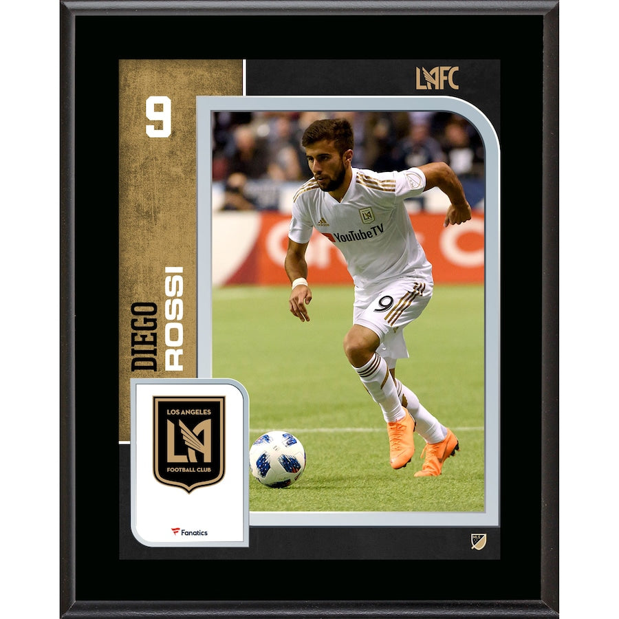 Diego Rossi LAFC 10.5'' x 13'' Sublimated Player Plaque