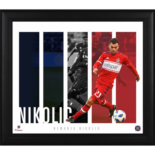 Nemanja Nikolic Chicago Fire Framed 15'' x 17'' Player Panel Collage