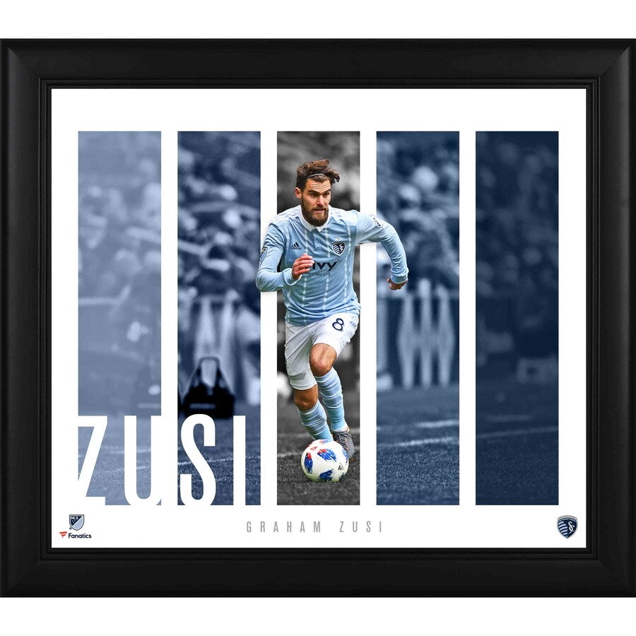 Graham Zusi Sporting Kansas City Framed 15'' x 17'' Player Panel Collage