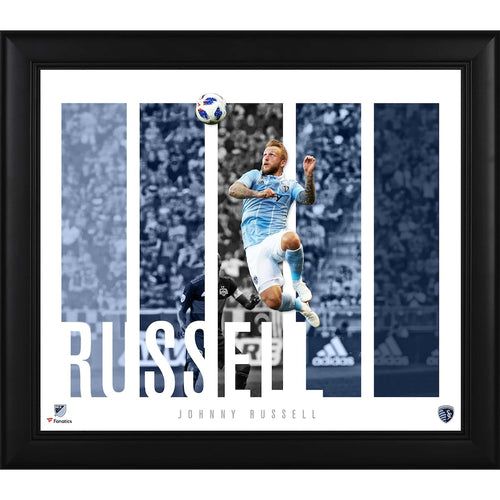Johnny Russell Sporting Kansas City Framed 15'' x 17'' Player Panel Collage