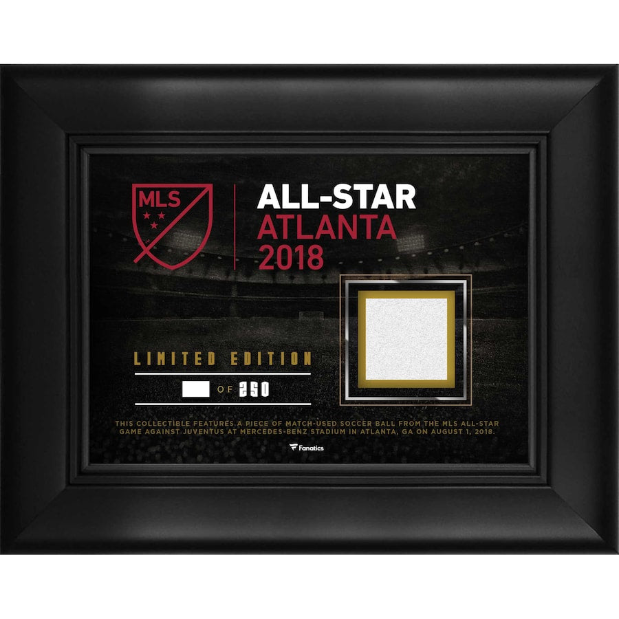 2018 MLS All-Star Game Framed 5'' x 7'' Collage with a Piece of Game-Used Soccer Ball - Limited Edition of 250
