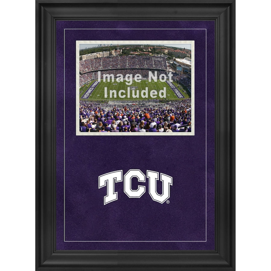 TCU Horned Frogs 8'' x 10'' Deluxe Horizontal Photograph Frame with Team Logo