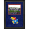 Kansas Jayhawks 8'' x 10'' Deluxe Horizontal Photograph Frame with Team Logo