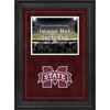 Mississippi St Bulldogs 8'' x 10'' Deluxe Horizontal Photograph Frame with Team Logo