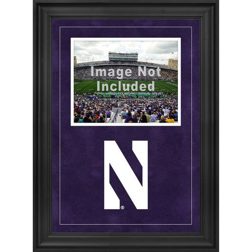 Northwestern Wildcats 8'' x 10'' Deluxe Horizontal Photograph Frame with Team Logo