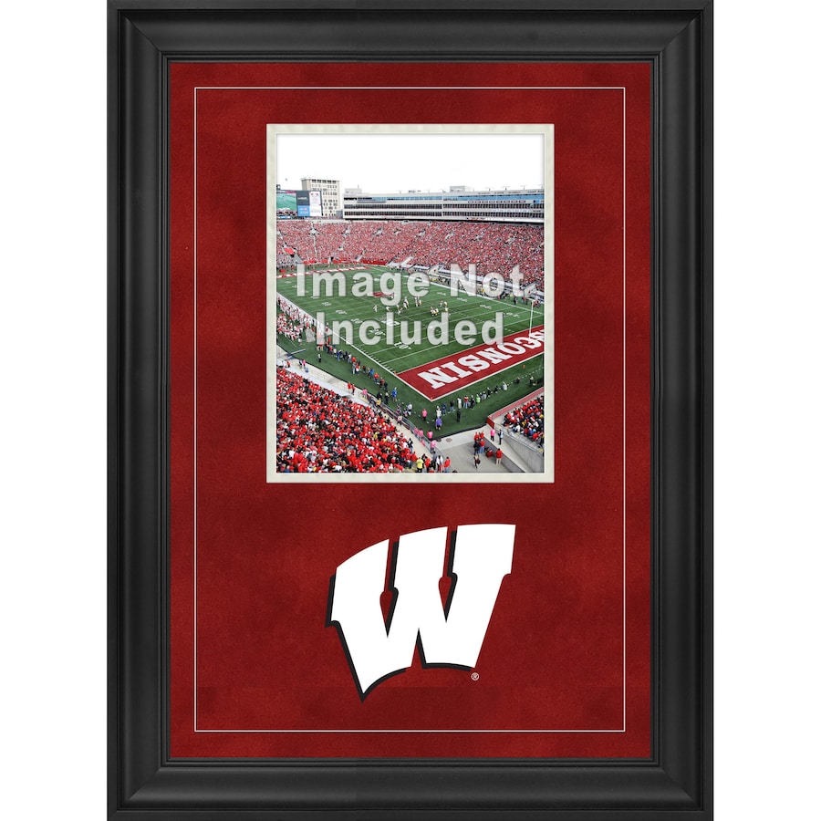 Wisconsin Badgers 8'' x 10'' Deluxe Vertical Photograph Frame with Team Logo