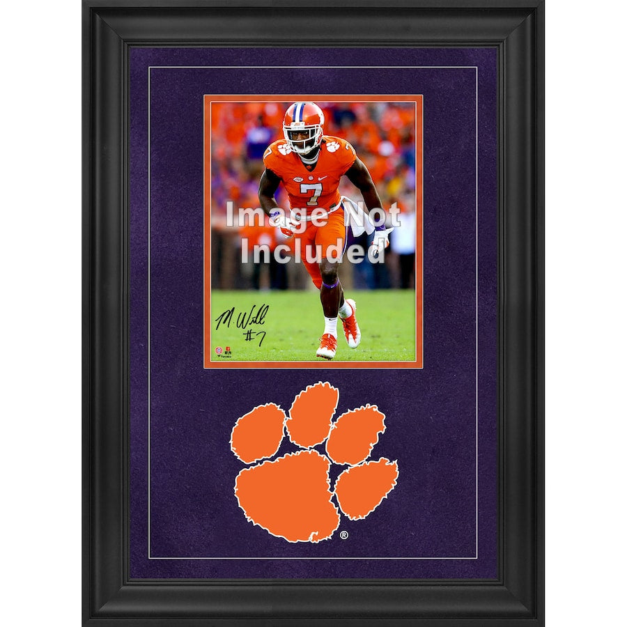 Clemson Tigers 8'' x 10'' Deluxe Vertical Photograph Frame with Team Logo