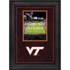 Virginia Tech Hokies 8'' x 10'' Deluxe Vertical Photograph Frame with Team Logo