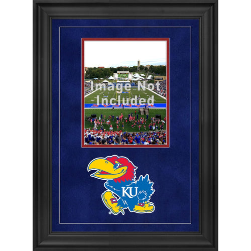 Kansas Jayhawks 8'' x 10'' Deluxe Vertical Photograph Frame with Team Logo