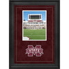 Mississippi St Bulldogs 8'' x 10'' Deluxe Vertical Photograph Frame with Team Logo