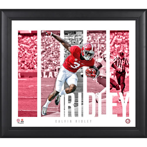 Calvin Ridley Alabama Crimson Tide Framed 15'' x 17'' Player Panel Collage