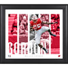 Melvin Gordon Wisconsin Badgers Framed 15'' x 17'' Player Panel Collage
