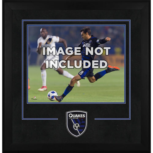 San Jose Earthquakes Deluxe 16'' x 20'' Horizontal Photograph Frame with Team Logo