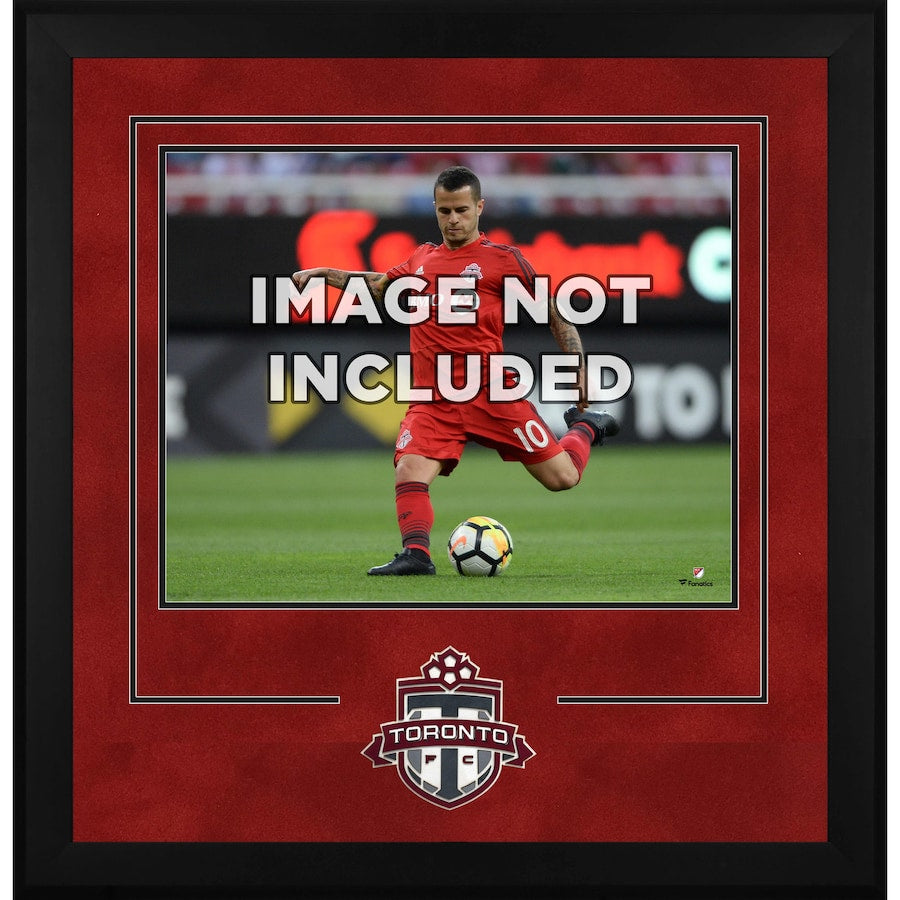 Toronto Photo Frame Toronto FC Deluxe 16'' x 20'' Horizontal Photograph Frame with Team Lo ...